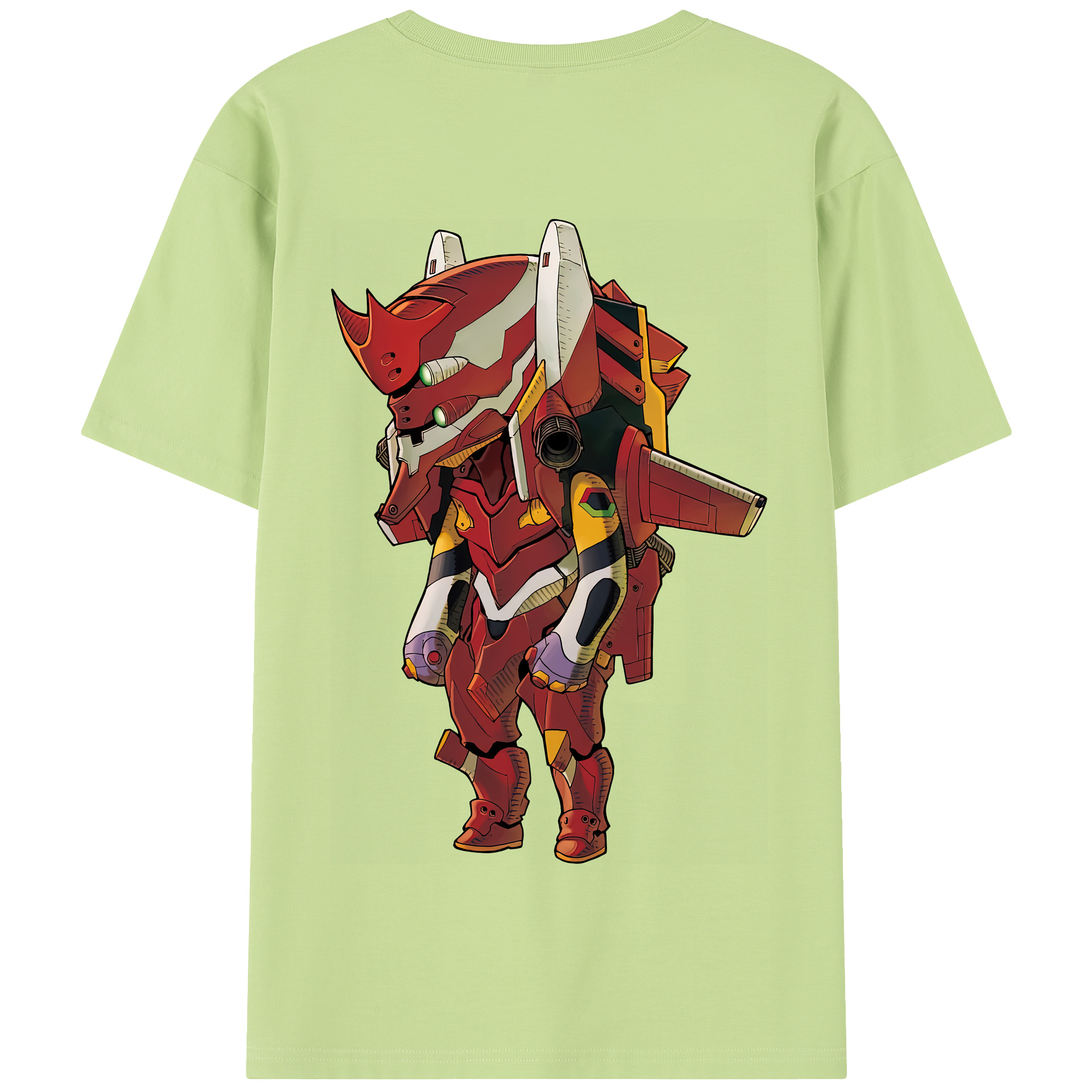 （画像用） EVA 新世紀エヴァンゲリオン 綿100％半袖Tシャツ（背面プリント）